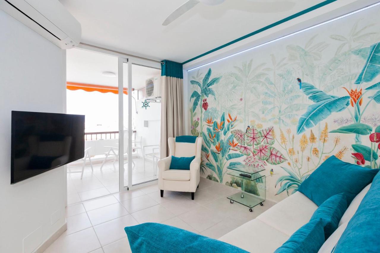 Apartamento First Line Sea, Luxury Penthouse, Sea And Sunset View Vivenda Vacational Guayero 618 Los Cristianos  Exterior foto