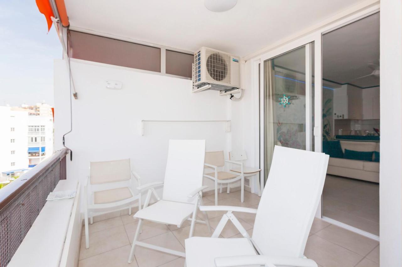 Apartamento First Line Sea, Luxury Penthouse, Sea And Sunset View Vivenda Vacational Guayero 618 Los Cristianos  Exterior foto