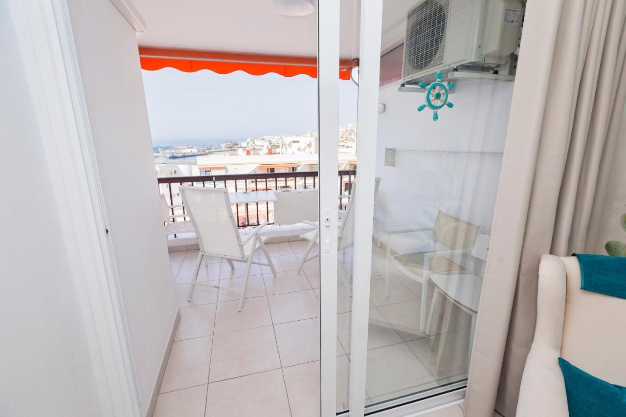 Apartamento First Line Sea, Luxury Penthouse, Sea And Sunset View Vivenda Vacational Guayero 618 Los Cristianos  Exterior foto