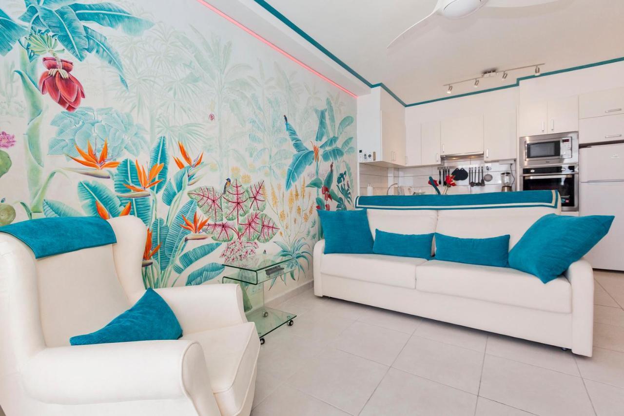 Apartamento First Line Sea, Luxury Penthouse, Sea And Sunset View Vivenda Vacational Guayero 618 Los Cristianos  Exterior foto