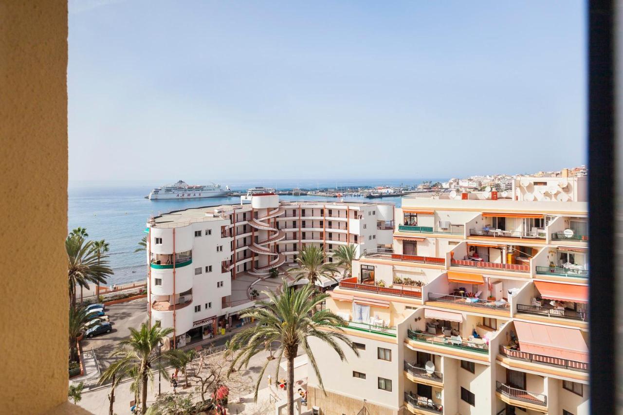 Apartamento First Line Sea, Luxury Penthouse, Sea And Sunset View Vivenda Vacational Guayero 618 Los Cristianos  Exterior foto