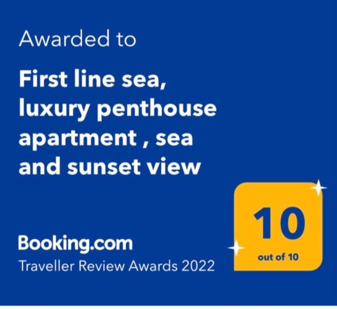 Apartamento First Line Sea, Luxury Penthouse, Sea And Sunset View Vivenda Vacational Guayero 618 Los Cristianos  Exterior foto